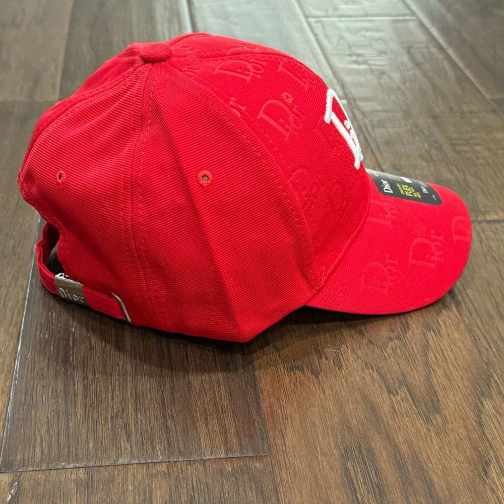 Dior Red Baseball Cap - Picture 4 of 6